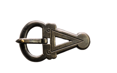 Vyzantine Iron Chiseled Buckle